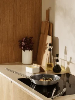 Aceitera y vinagrera de vidrio de borosilicato Seeley