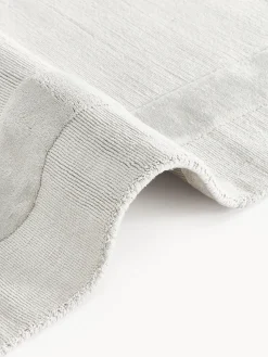 Alfombra artesanal de algodón texturizada Dania