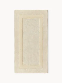 Alfombra artesanal de algodón texturizada Dania