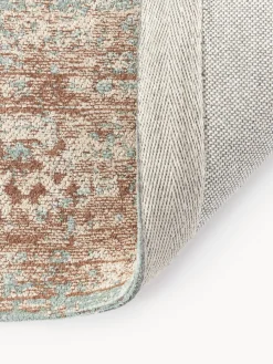 Alfombra artesanal de chenilla Rimini