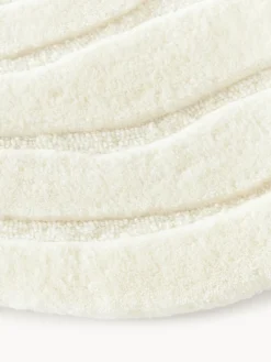 Alfombra artesanal de lana de forma orgánica Niria