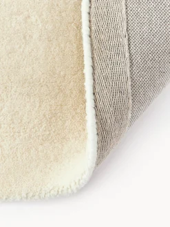 Alfombra artesanal de lana con estampado abstracto Talitha