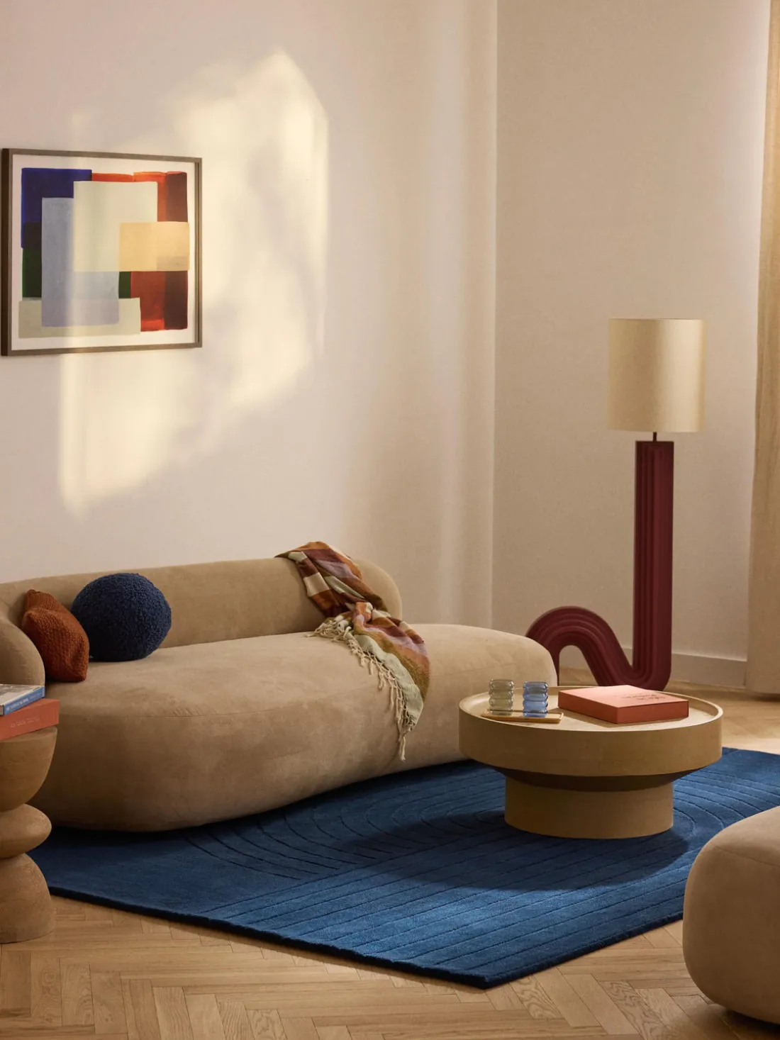 Alfombra artesanal de lana Mason