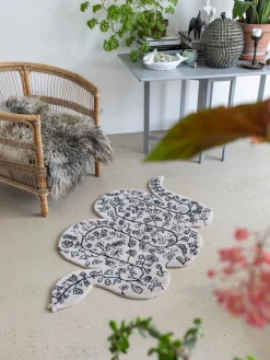 Alfombra artesanal de lana Inky