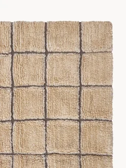 Alfombra artesanal de lana Mosaic