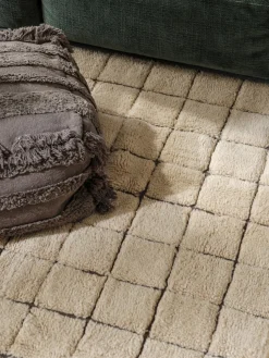 Alfombra artesanal de lana Mosaic