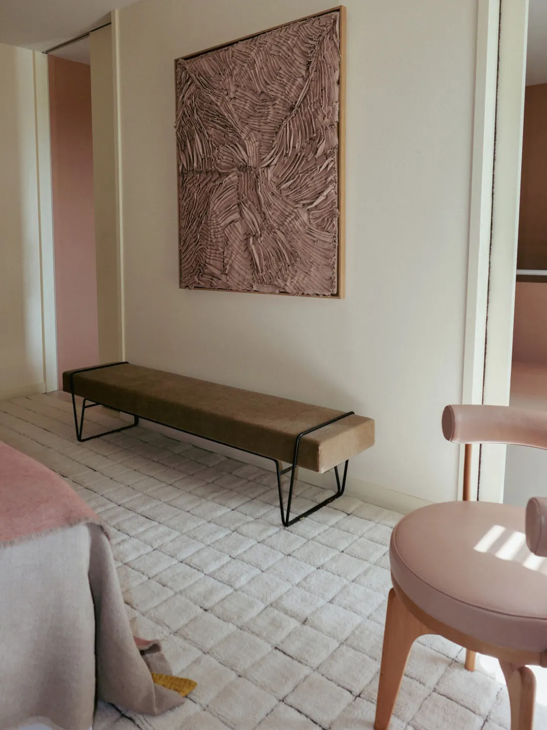 Alfombra artesanal de lana Mosaic