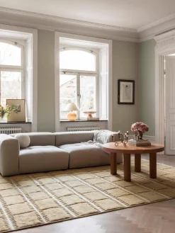 Alfombra artesanal de lana Swedish Homage