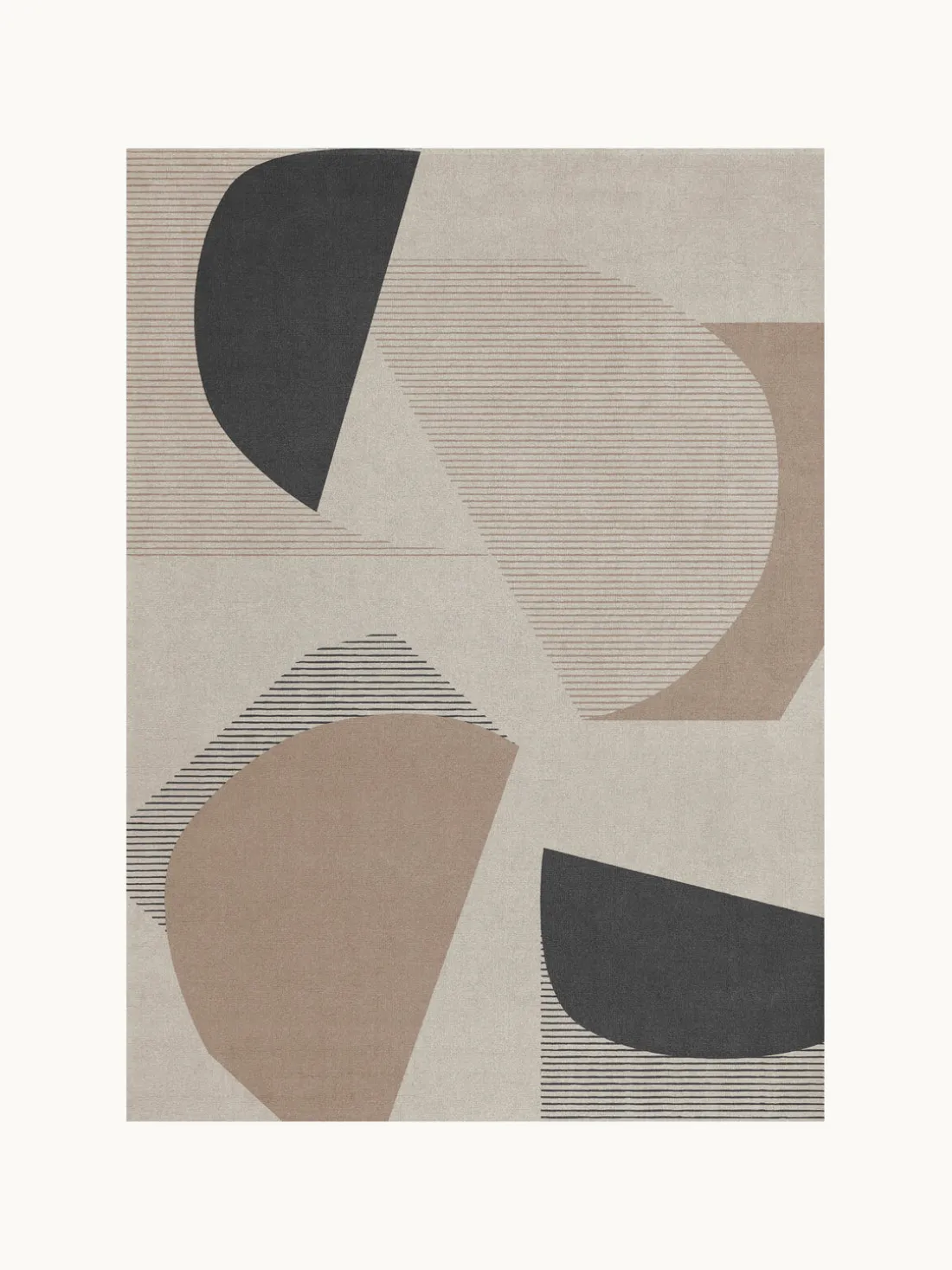 Alfombra artesanal de lana Birch