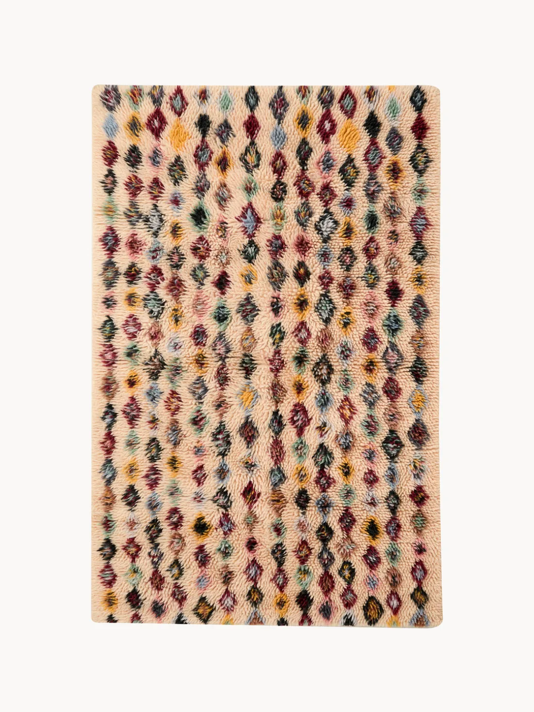 Alfombra artesanal de lana Poppy