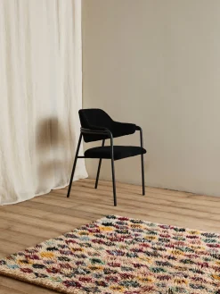 Alfombra artesanal de lana Poppy