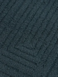 Alfombra artesanal de lana con estampado geométrico Alexia