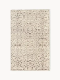 Alfombra artesanal de pelo corto Rosalie