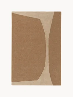 Alfombra artesanal de pelo corto Smilla