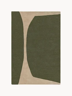 Alfombra artesanal de pelo corto Smilla