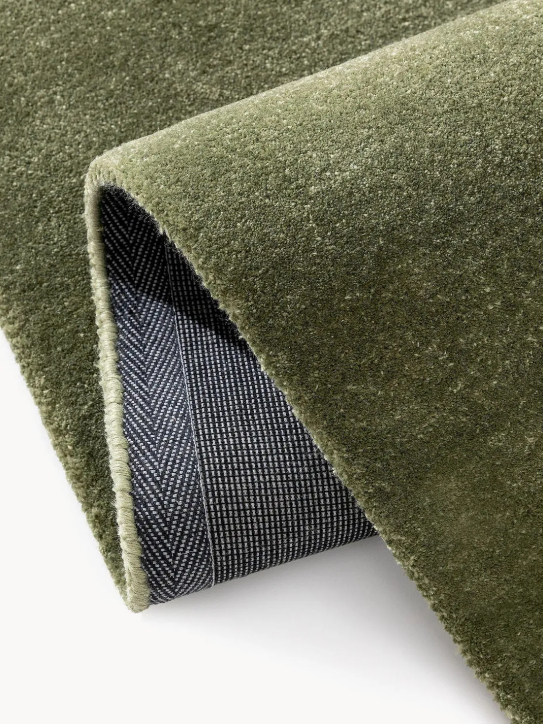 Alfombra artesanal de pelo corto Smilla