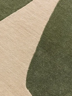 Alfombra artesanal de pelo corto Smilla