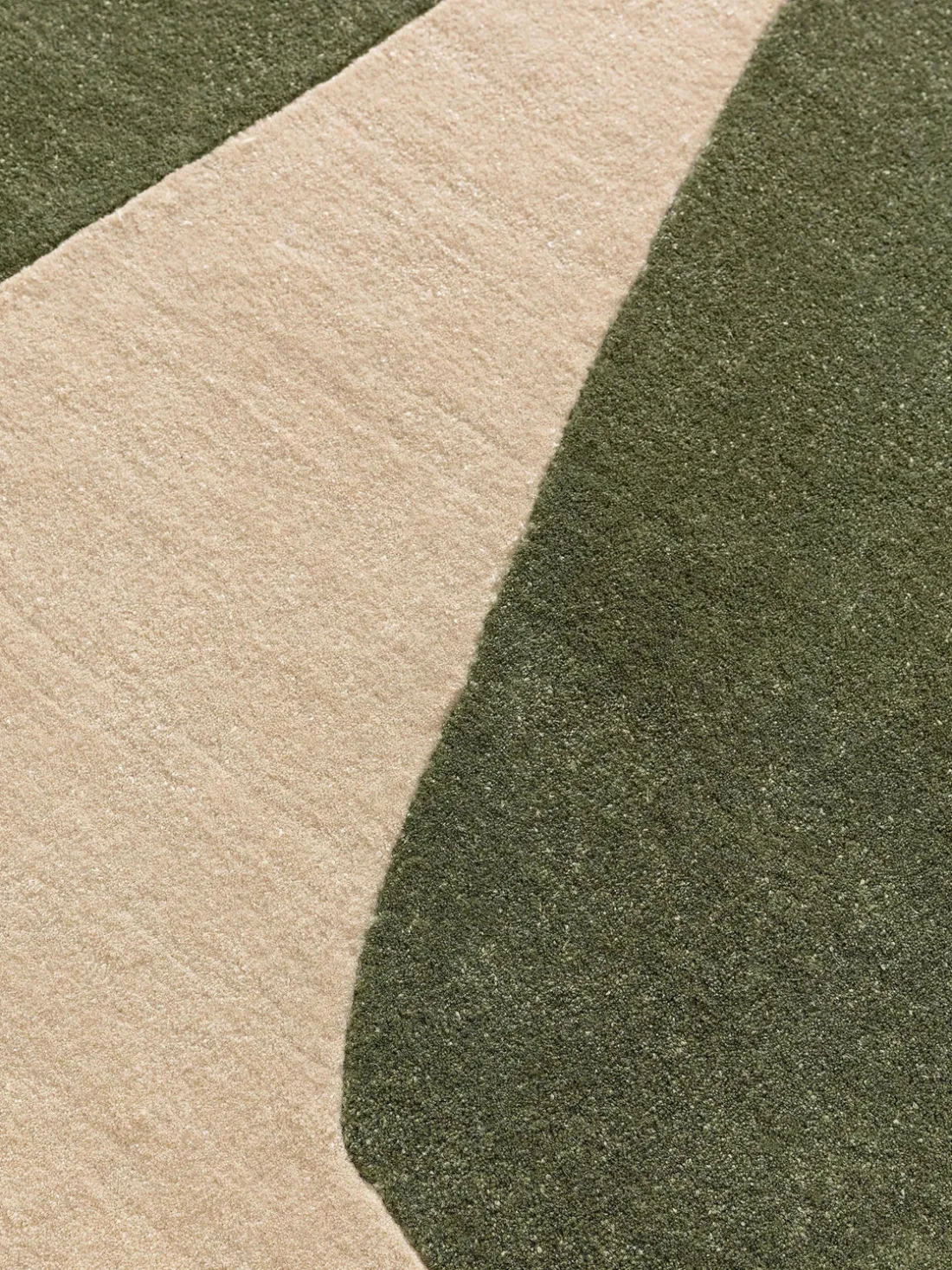 Alfombra artesanal de pelo corto Smilla