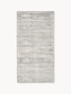 Alfombra artesanal de viscosa Jane