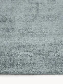 Alfombra artesanal de viscosa Jane