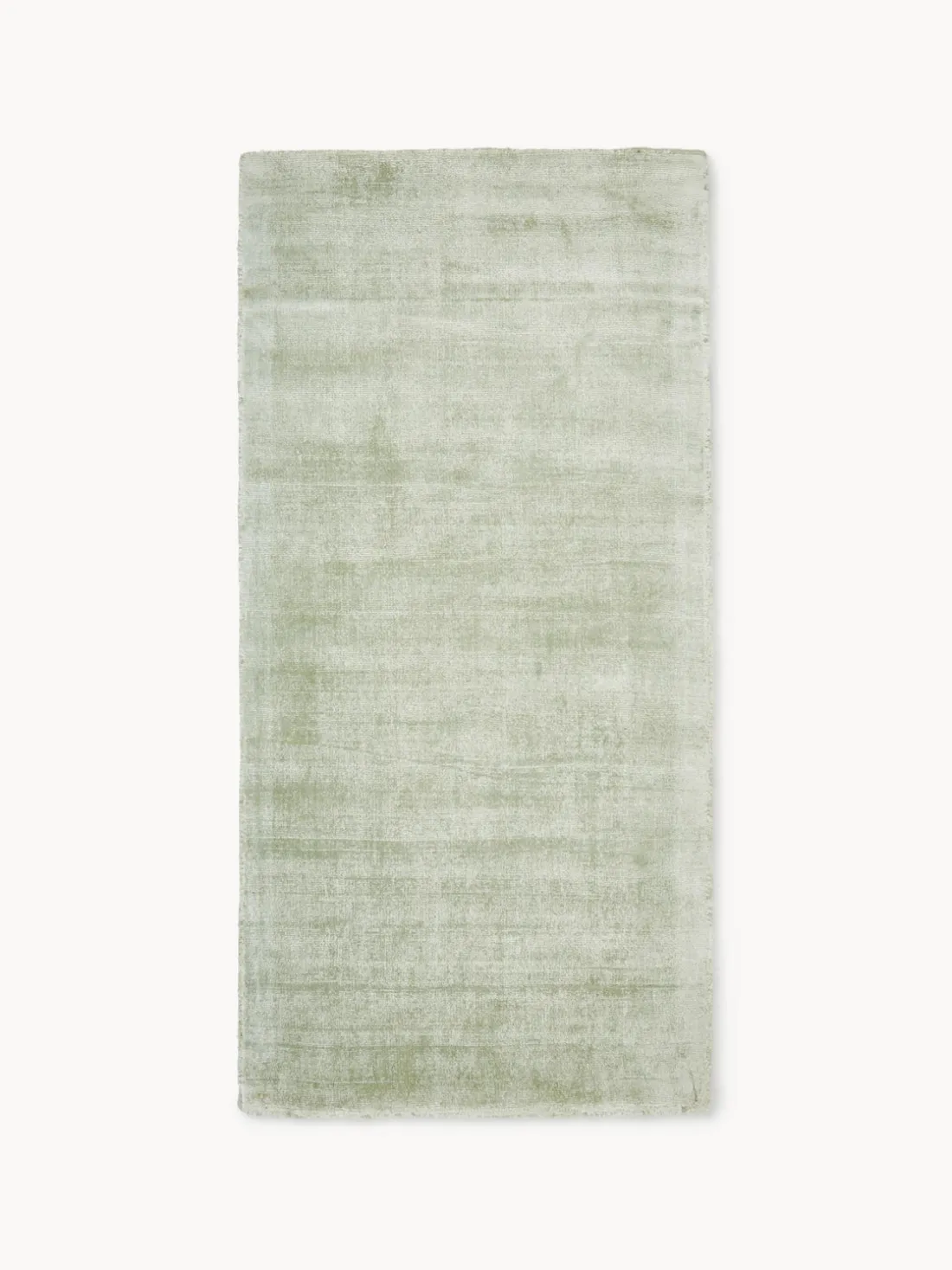 Alfombra artesanal de viscosa Jane