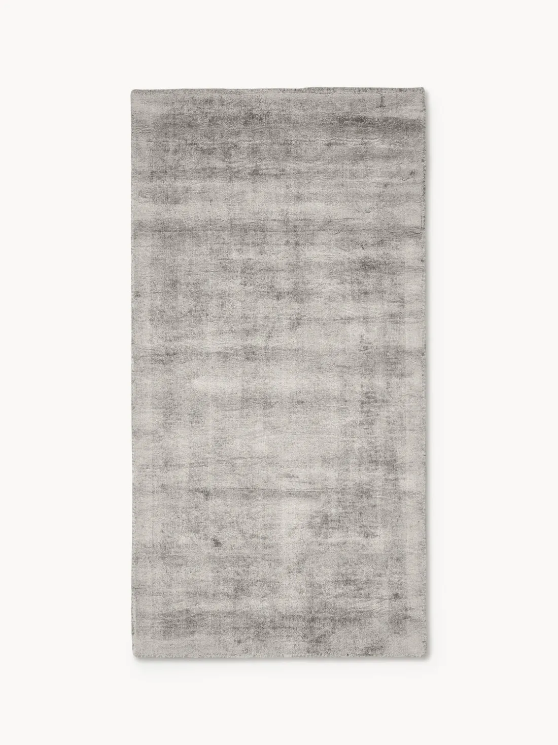 Alfombra artesanal de viscosa Jane