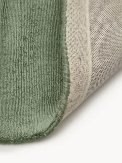 Alfombra artesanal de viscosa Jane