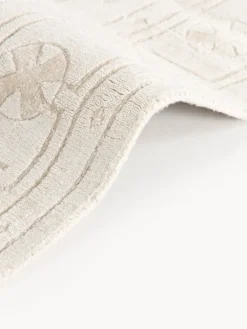 Alfombra artesanal de viscosa Shaila