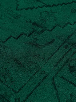 Alfombra artesanal de viscosa Shaila