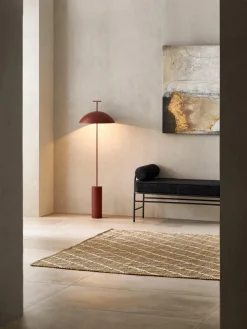 Alfombra artesanal de yute Kunu