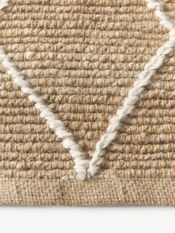 Alfombra artesanal de yute Kunu