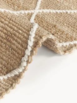 Alfombra artesanal de yute Kunu