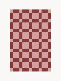 Alfombra artesanal de yute Plum Punsch