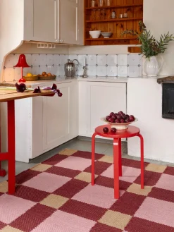 Alfombra artesanal de yute Plum Punsch