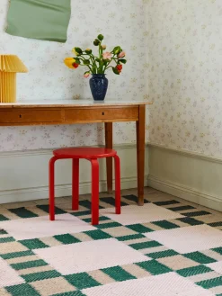 Alfombra artesanal de yute Korean Chives