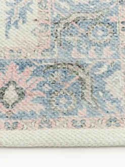 Alfombra artesanal exterior con estampado vintage Leonato