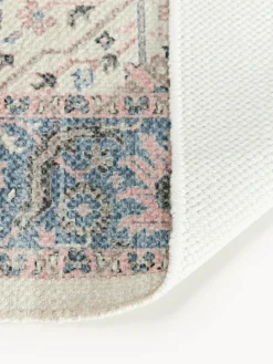 Alfombra artesanal exterior con estampado vintage Leonato