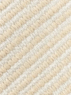 Alfombra artesanal para exterior a rayas Turner