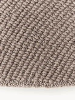 Alfombra artesanal redonda de lana Eleni