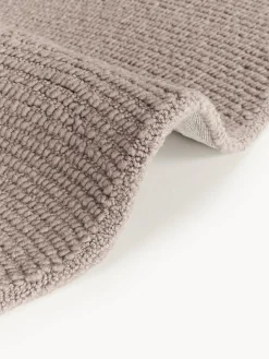 Alfombra artesanal redonda de lana Eleni