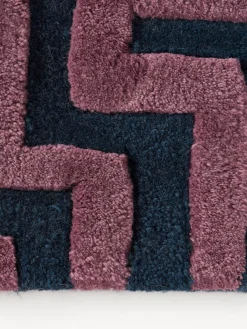 Alfombra artesanal texturizada Monty