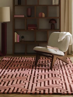 Alfombra artesanal texturizada Monty