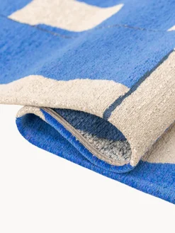 Alfombra con estampado gráfico Campanula