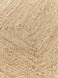 Alfombra corredor artesanal de yute Clover