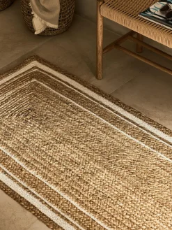 Alfombra corredor artesanal de yute Clover