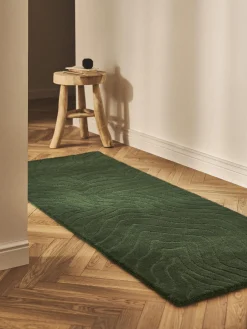 Alfombra corredor artesanal de lana Aaron