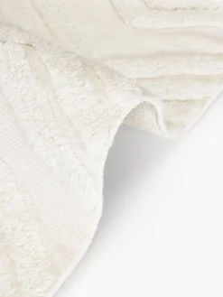 Alfombra corredor artesanal de algodón texturizada Ziggy