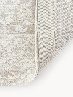 Alfombra corredor artesanal de chenilla Neapel