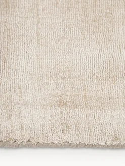 Alfombra corredor artesanal de viscosa Jane