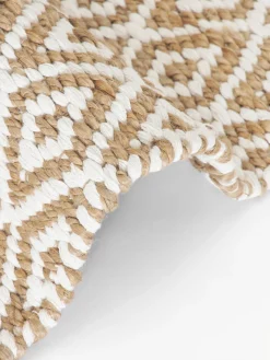 Alfombra corredor artesanal de yute Ramos